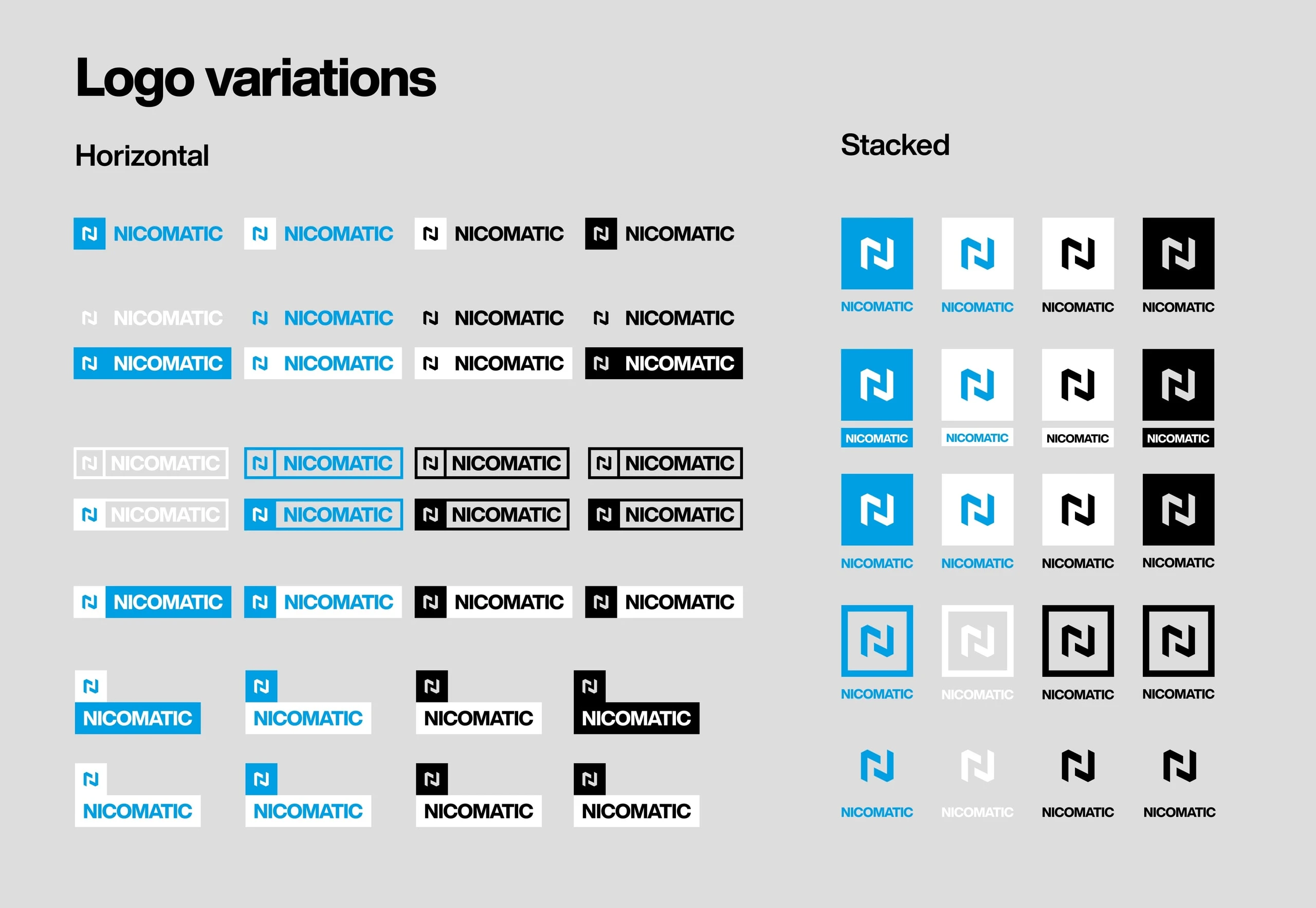Nicomatic / Branding, project view 4