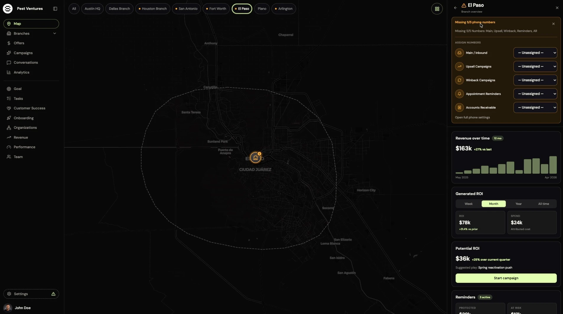 Sellify / Platform, project view 4
